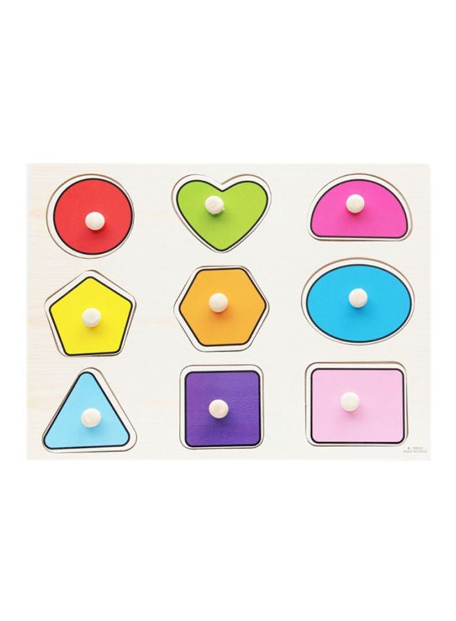 لعبة أحجية تعليمية خشبية 30x22x0.5سم - Image 1